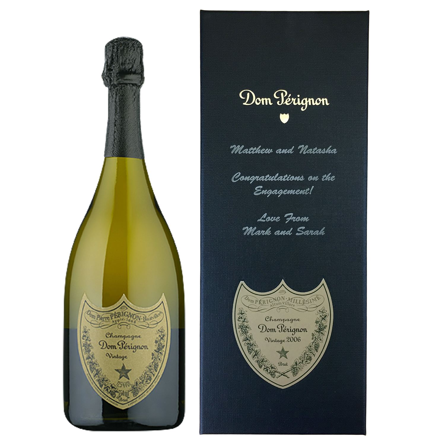 Dom Perignon Brut, 2013, 75cl, With Personalised Box Bottled & Boxed